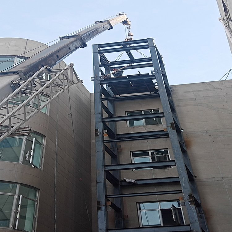 外加電梯井道施工組織設(shè)計高層工業(yè)廠房福鑫騰達(dá)鋼結(jié)構(gòu)供應(yīng)