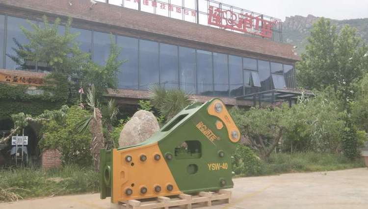 175工兵機械破碎錘炮頭搗錘YSW-40三角錘破碎能力強