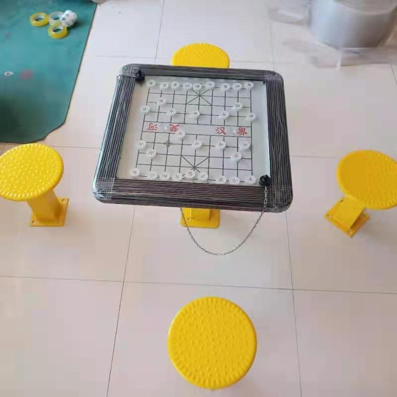 磁力象棋桌戶外公園小區(qū)圍棋滾珠五子棋桌奧成供應(yīng)
