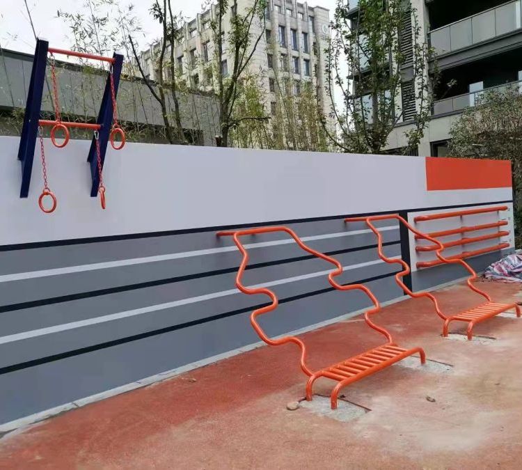 戶外墻體器材吊環(huán)拉伸室外健身器材體育器材