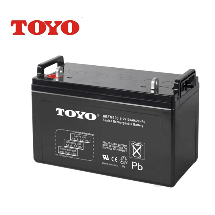 JAPATOYO東洋高性能蓄電池6GFM10012V100AH免補(bǔ)水