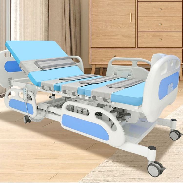 東貝醫(yī)療電動康復床電動升降可折疊理療床手電兩用護理床