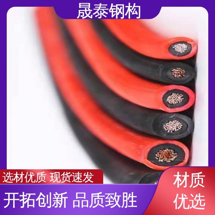 晟泰太陽能線纜紅黑線強(qiáng)抗氧化直流線4平方紅線黑線電力工程用