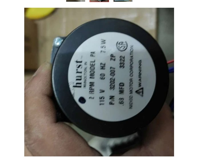 HURSTM늙C2RPM,MODELPA,115V,60Hz,7-1\/2W