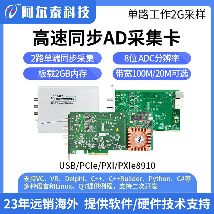 ͬADɼ2·8λ2GS\/sɘӰ̩USB\/PICe\/PXI\/PXIe8910