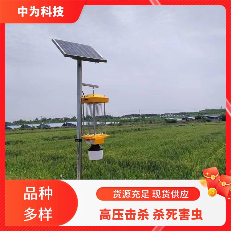 頻振式太陽能殺蟲燈吸入式捕蚊燈設(shè)有短路保護裝置PZ09