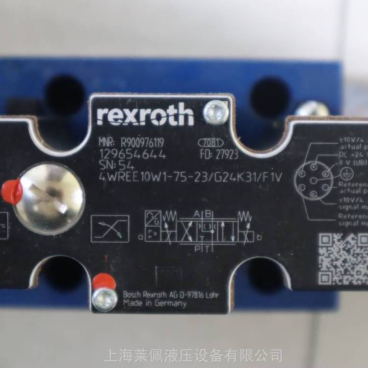Rexroth\/力士樂(lè)4WREE10W1-75-22型號(hào)鑄鐵材質(zhì)三通式地暖電磁閥