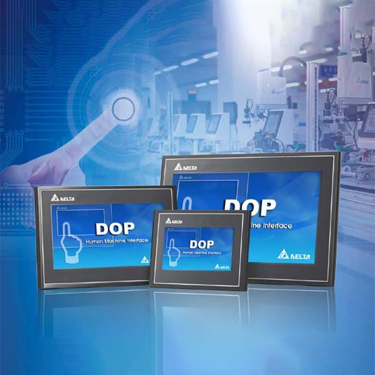 臺達(dá)觸摸屏人機(jī)界面DOP-110CS速捷工控PLC一體機(jī)加工