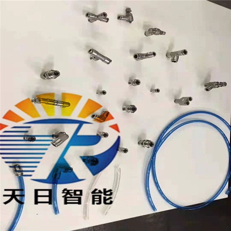 304不銹鋼卡套快插穿板直通氣動快插隔板過板直通快速接頭PK8-8
