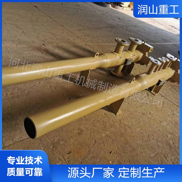 潤(rùn)山大口徑清管收發(fā)球筒帶通球指示儀發(fā)球筒按圖定制