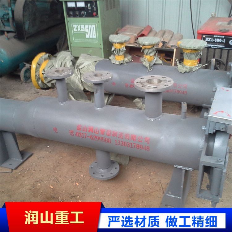 定做收發(fā)球筒潤(rùn)山鎖環(huán)式快開(kāi)管壓力容器支持定制