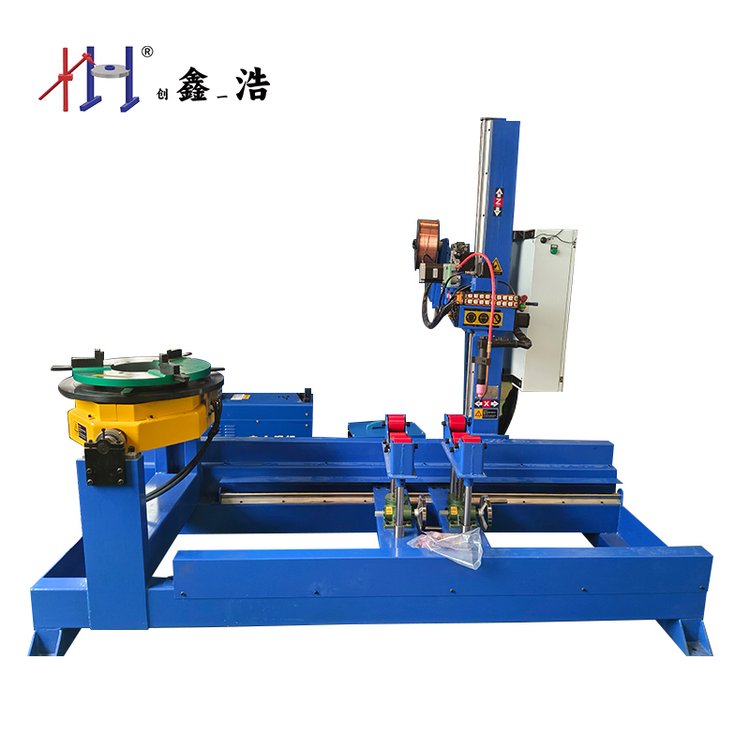管法蘭焊接專機(jī)氬弧二保焊七軸變位機(jī)不銹鋼環(huán)縫自動角縫焊機(jī)