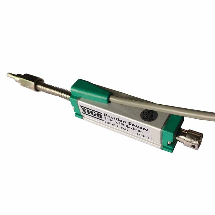 彈簧復(fù)位傳感器電位器KTR-B-125mm壓鑄機(jī)位移印刷機(jī)電子尺