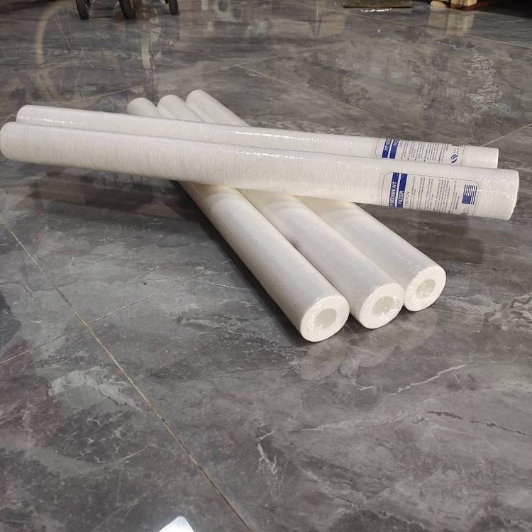 地下水去除懸浮物雜質廠礦企業(yè)純水設備保安過濾器10寸熔噴濾芯