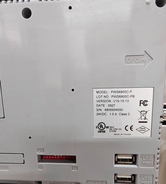 海泰客PWS6800C-N觸摸屏觸摸不靈維修屏幕暗檢測