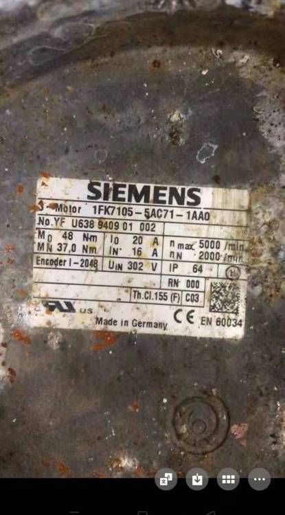 西門子數(shù)控系統(tǒng)故障23201維修主軸電機編碼器報警