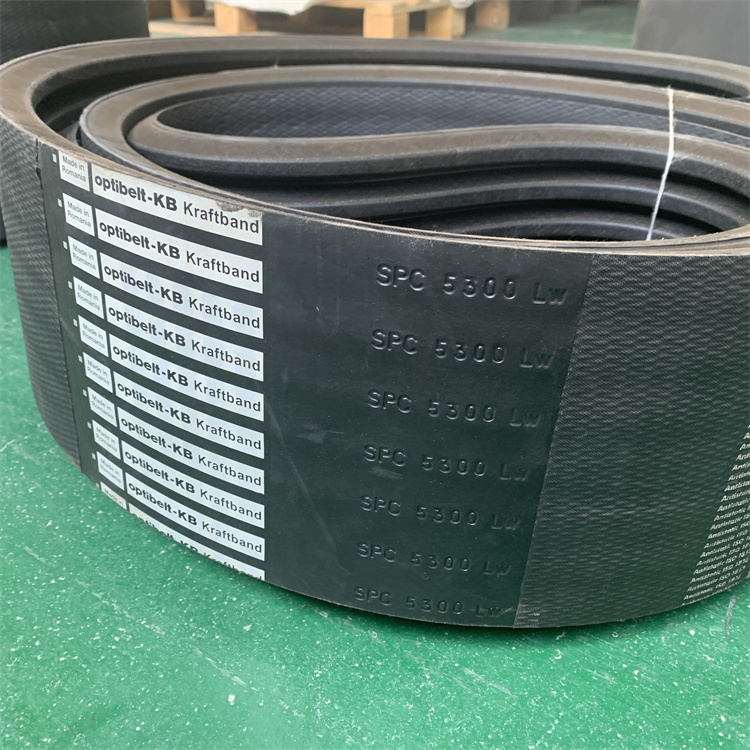歐皮特Optibelt連體帶5KBSPC80003LSPB3350礦山破碎機(jī)傳動皮帶