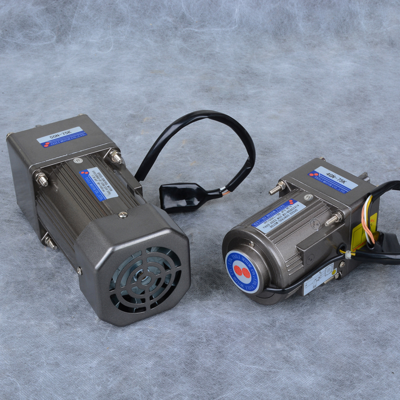 臺力微型電機(jī)120W單相調(diào)速齒輪減速電機(jī)5IK120RGU-CF