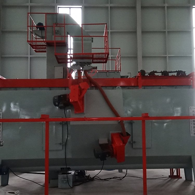 拋丸清理全自動(dòng)通過型拋丸機(jī)懸鏈通過式噴砂機(jī)