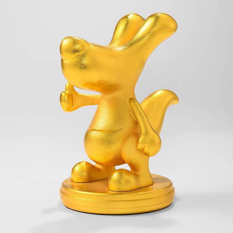 定制鋅合金屬獎(jiǎng)杯開(kāi)模企業(yè)卡通形象公仔獎(jiǎng)座設(shè)計(jì)定做