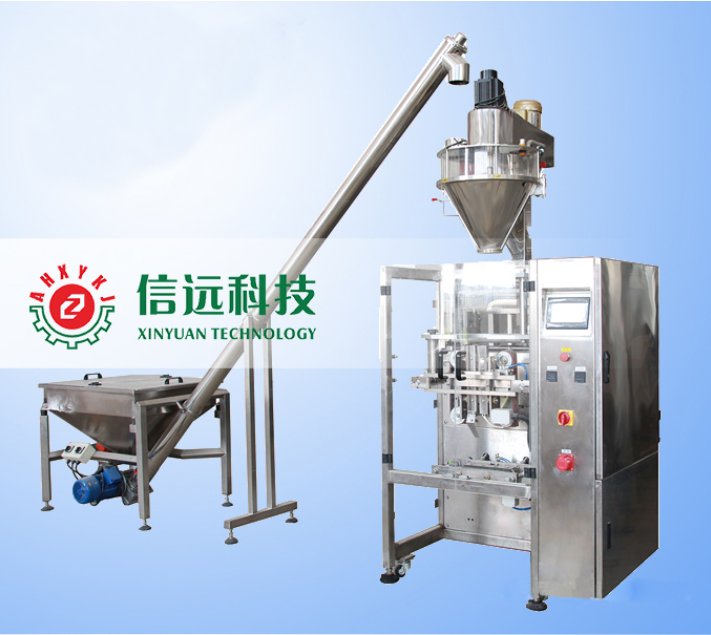 全自動小立式粉末包裝機、奶粉豆?jié){自動稱重定量包裝機