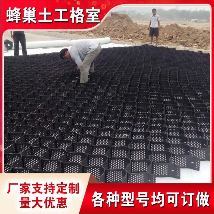 樂至縣防滑坡固土蜂巢土工網(wǎng)格生態(tài)修復(fù)植草格生產(chǎn)廠家