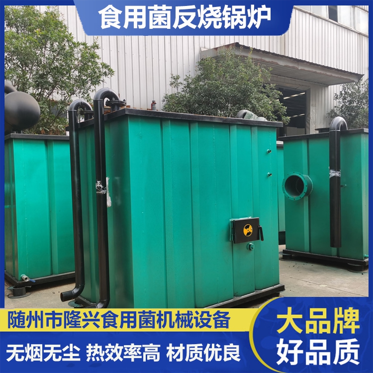湖北襄陽立式反燒蒸汽鍋爐附近食用菌反燒設(shè)備性能穩(wěn)定隆興機械H