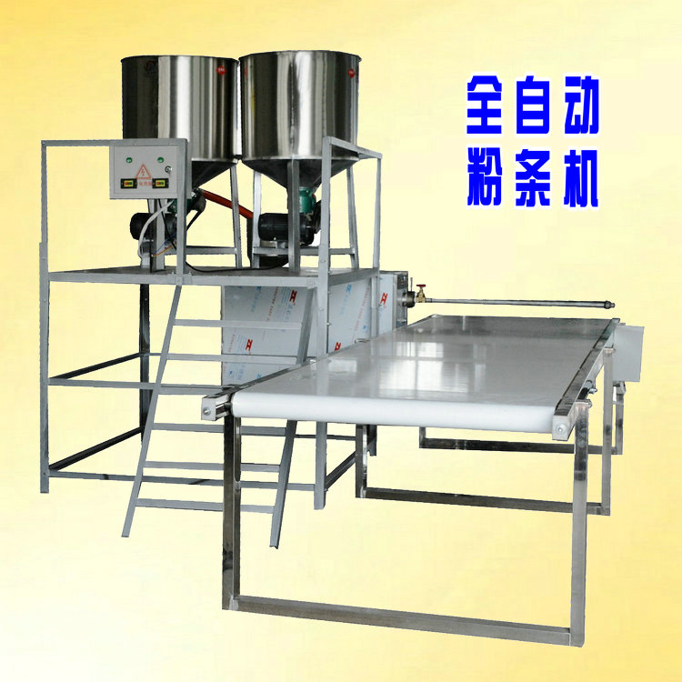 免凍無礬粉條機教技術番薯粉條機定制不同規(guī)格模具